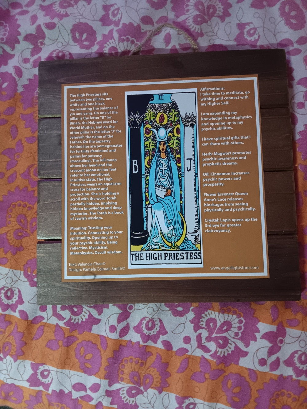The High Priestess Wall Art